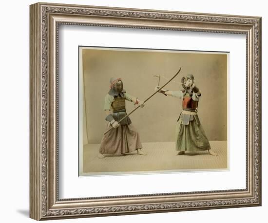 Japanese Fencing-null-Framed Photographic Print