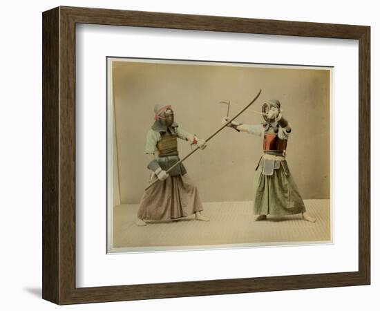 Japanese Fencing-null-Framed Photographic Print