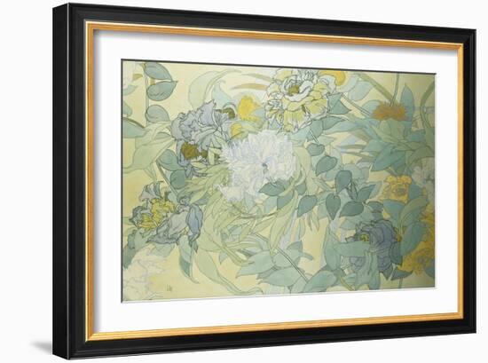 Japanese Flowers; Les Fleurs Japonaise-Georges de Feure-Framed Giclee Print