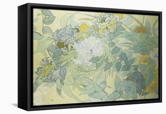 Japanese Flowers; Les Fleurs Japonaise-Georges de Feure-Framed Premier Image Canvas