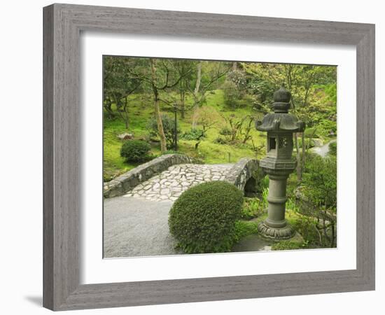 Japanese Garden at the Washington Park Arboretum, Seattle, Washington, USA-Dennis Flaherty-Framed Photographic Print