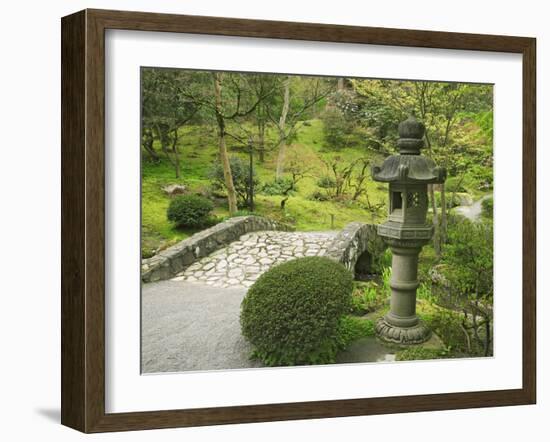 Japanese Garden at the Washington Park Arboretum, Seattle, Washington, USA-Dennis Flaherty-Framed Photographic Print