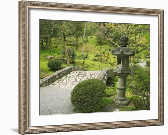 Japanese Garden at the Washington Park Arboretum, Seattle, Washington, USA-Dennis Flaherty-Framed Photographic Print