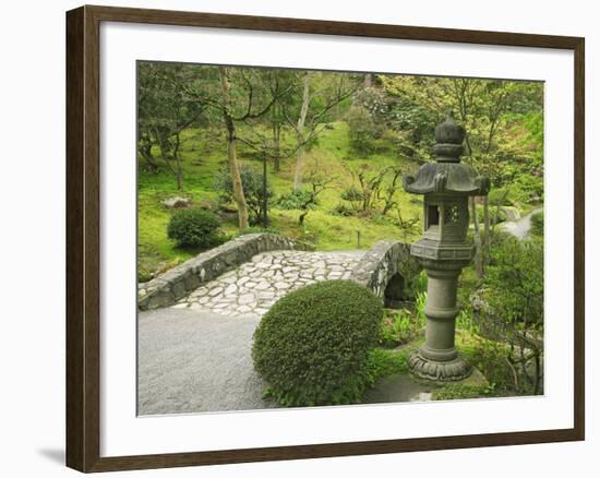 Japanese Garden at the Washington Park Arboretum, Seattle, Washington, USA-Dennis Flaherty-Framed Photographic Print