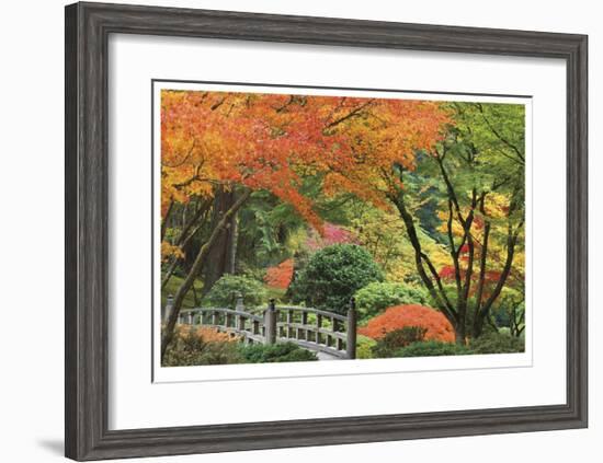 Japanese Garden I-Donald Paulson-Framed Giclee Print