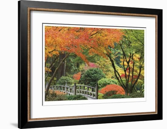 Japanese Garden I-Donald Paulson-Framed Giclee Print