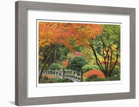 Japanese Garden I-Donald Paulson-Framed Giclee Print