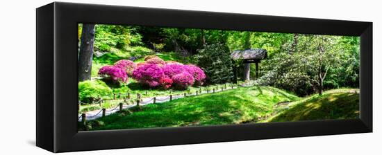 Japanese Garden I-Alan Hausenflock-Framed Stretched Canvas