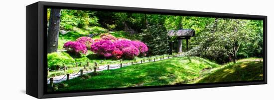 Japanese Garden I-Alan Hausenflock-Framed Stretched Canvas