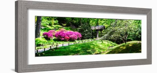 Japanese Garden I-Alan Hausenflock-Framed Photo