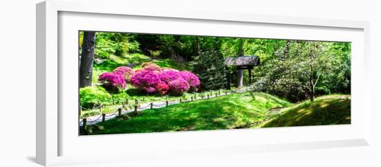 Japanese Garden I-Alan Hausenflock-Framed Photo