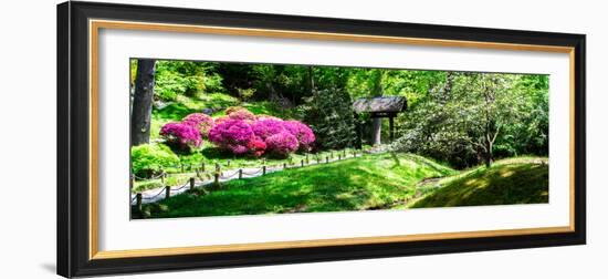 Japanese Garden I-Alan Hausenflock-Framed Photo