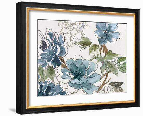 Japanese Garden II-Asia Jensen-Framed Art Print