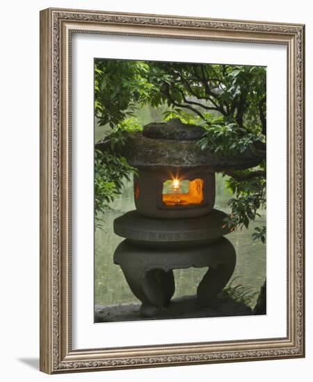 Japanese Garden, Portland, Oregon, USA-William Sutton-Framed Photographic Print