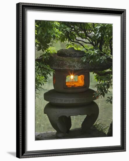 Japanese Garden, Portland, Oregon, USA-William Sutton-Framed Photographic Print