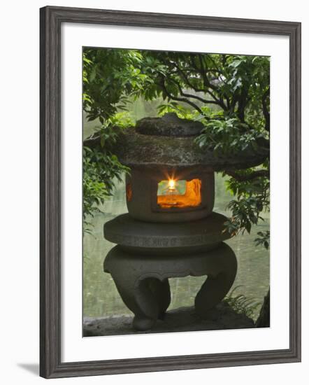 Japanese Garden, Portland, Oregon, USA-William Sutton-Framed Photographic Print