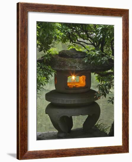 Japanese Garden, Portland, Oregon, USA-William Sutton-Framed Photographic Print