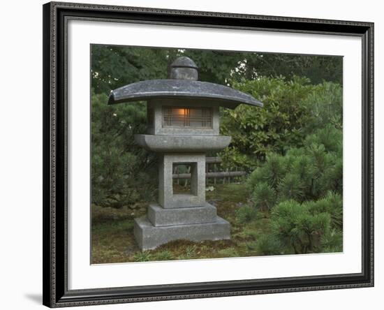 Japanese Garden, Portland, Oregon, USA-William Sutton-Framed Photographic Print