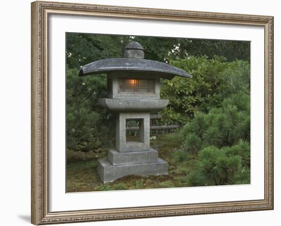 Japanese Garden, Portland, Oregon, USA-William Sutton-Framed Photographic Print