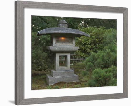 Japanese Garden, Portland, Oregon, USA-William Sutton-Framed Photographic Print