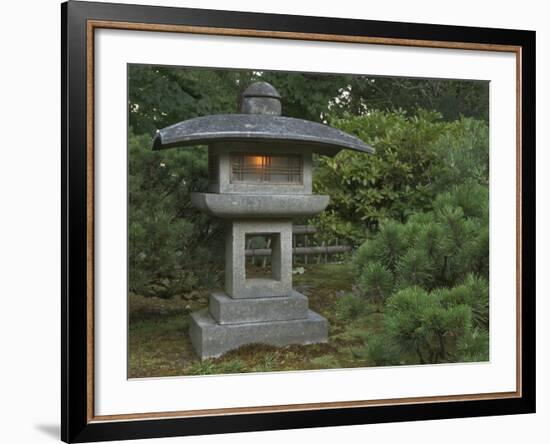 Japanese Garden, Portland, Oregon, USA-William Sutton-Framed Photographic Print