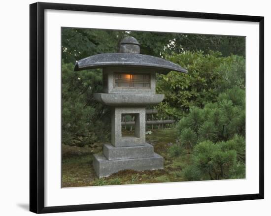 Japanese Garden, Portland, Oregon, USA-William Sutton-Framed Photographic Print