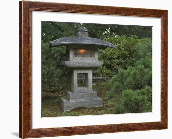 Japanese Garden, Portland, Oregon, USA-William Sutton-Framed Photographic Print