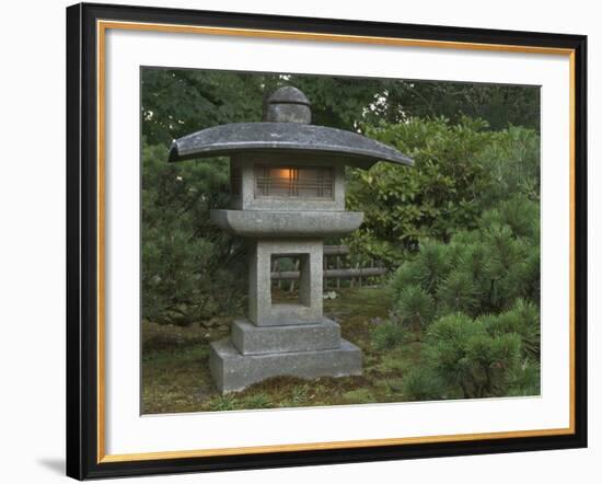 Japanese Garden, Portland, Oregon, USA-William Sutton-Framed Photographic Print