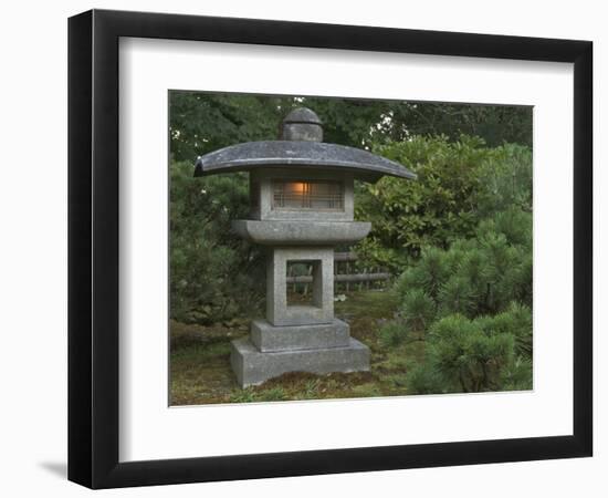 Japanese Garden, Portland, Oregon, USA-William Sutton-Framed Photographic Print