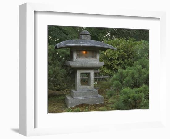 Japanese Garden, Portland, Oregon, USA-William Sutton-Framed Photographic Print