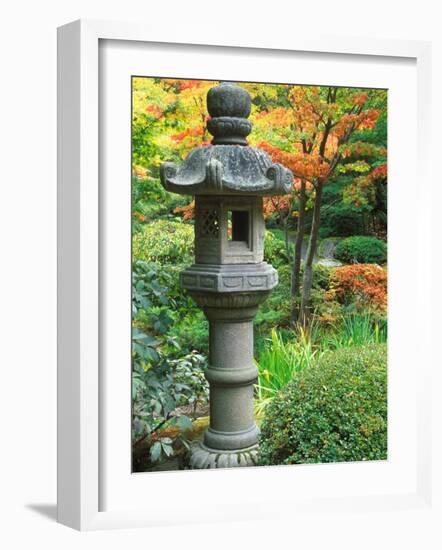 Japanese Garden, Seattle Arboretum, Seattle, Washington, USA-Rob Tilley-Framed Photographic Print