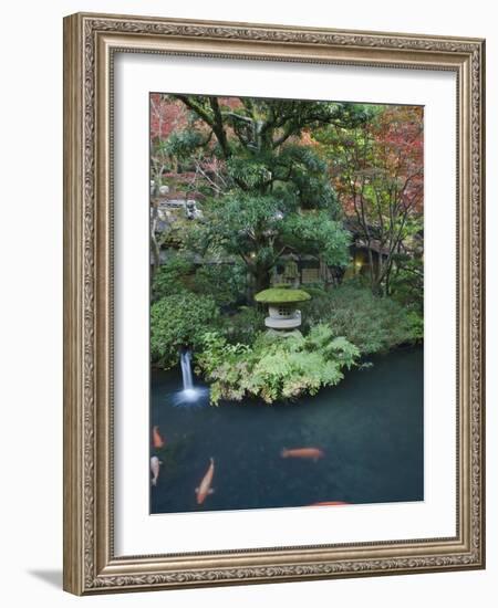 Japanese Garden, Tokyo, Japan-Rob Tilley-Framed Photographic Print