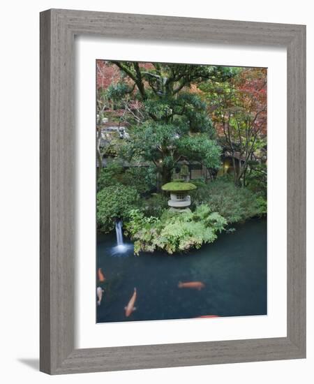 Japanese Garden, Tokyo, Japan-Rob Tilley-Framed Photographic Print