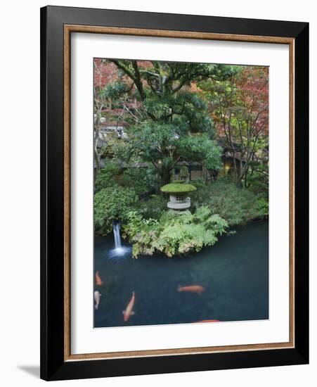 Japanese Garden, Tokyo, Japan-Rob Tilley-Framed Photographic Print