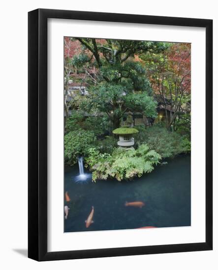 Japanese Garden, Tokyo, Japan-Rob Tilley-Framed Photographic Print