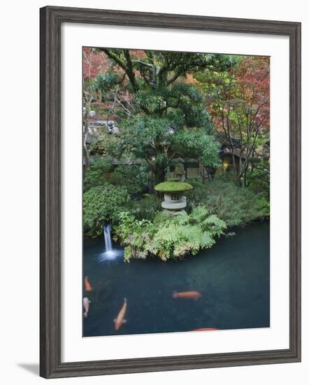 Japanese Garden, Tokyo, Japan-Rob Tilley-Framed Photographic Print