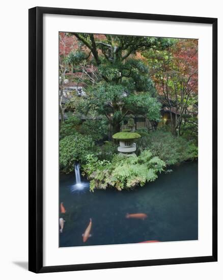 Japanese Garden, Tokyo, Japan-Rob Tilley-Framed Photographic Print