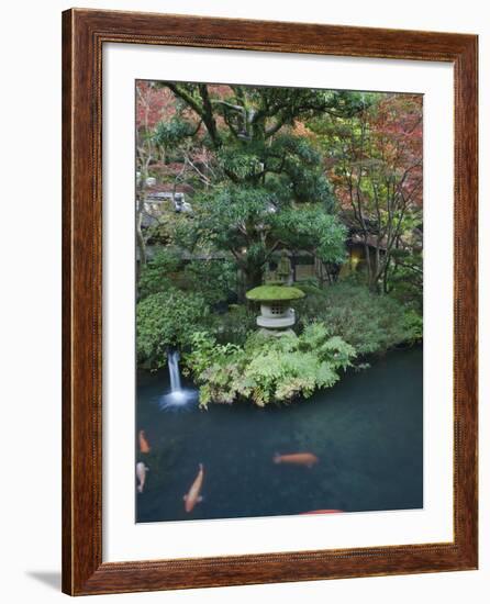 Japanese Garden, Tokyo, Japan-Rob Tilley-Framed Photographic Print