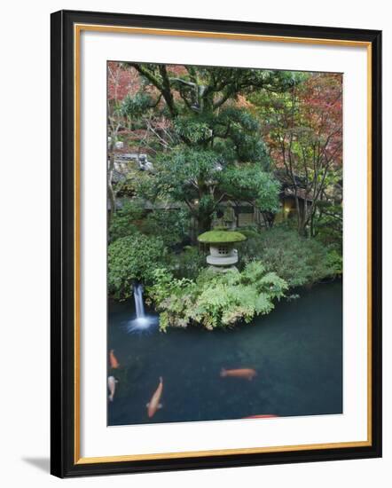 Japanese Garden, Tokyo, Japan-Rob Tilley-Framed Photographic Print