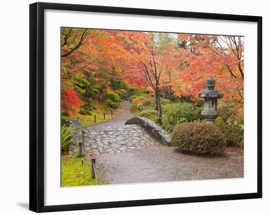 Japanese Garden, Washington Park Arboretum, Seattle, Washington, Usa-Jamie & Judy Wild-Framed Photographic Print