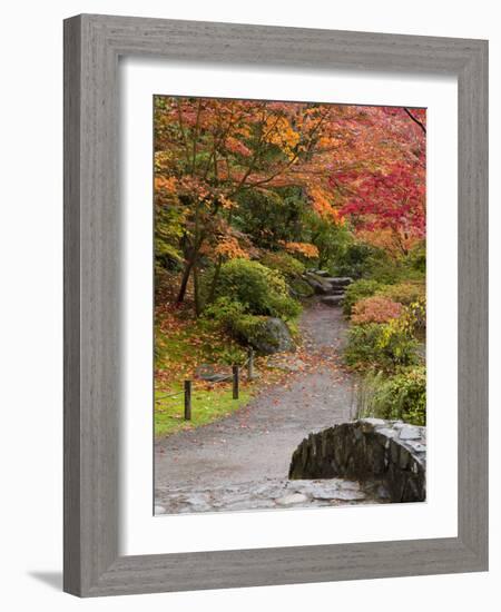 Japanese Garden, Washington Park Arboretum, Seattle, Washington, Usa-Jamie & Judy Wild-Framed Photographic Print