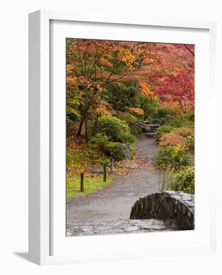 Japanese Garden, Washington Park Arboretum, Seattle, Washington, Usa-Jamie & Judy Wild-Framed Photographic Print