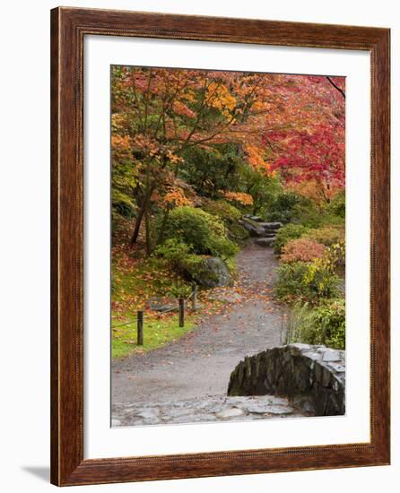 Japanese Garden, Washington Park Arboretum, Seattle, Washington, Usa-Jamie & Judy Wild-Framed Photographic Print