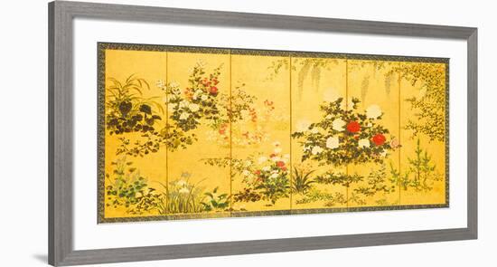 Japanese Garden-null-Framed Premium Giclee Print