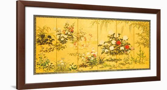 Japanese Garden-null-Framed Premium Giclee Print