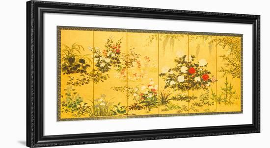 Japanese Garden-null-Framed Premium Giclee Print