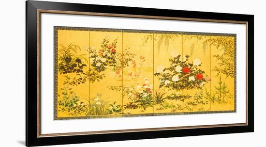 Japanese Garden-null-Framed Premium Giclee Print