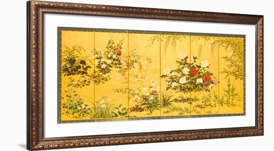 Japanese Garden-null-Framed Premium Giclee Print