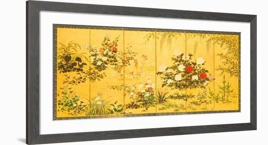 Japanese Garden-null-Framed Premium Giclee Print