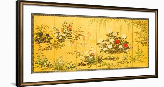 Japanese Garden-null-Framed Premium Giclee Print